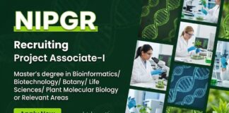 Apply for Project Associate Jobs at NIPGR New Delhi. Latest NIPGR Recruitment for MSc Candidates Seeking a Career in Life Science Research.