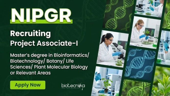 NIPGR (3) Apply for Project Associate Jobs at NIPGR New Delhi. Latest NIPGR Recruitment for MSc Candidates Seeking a Career in Life Science Research.