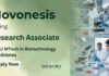 Opening for Research Associate Role at Novonesis – Apply Now for Biotech Jobs Apply for Research Associate Jobs at Novonesis. Explore Biotech Jobs that Strengthen your Life Science Career in Bioenergy Research.
