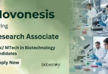 Opening for Research Associate Role at Novonesis – Apply Now for Biotech Jobs Apply for Research Associate Jobs at Novonesis. Explore Biotech Jobs that Strengthen your Life Science Career in Bioenergy Research.