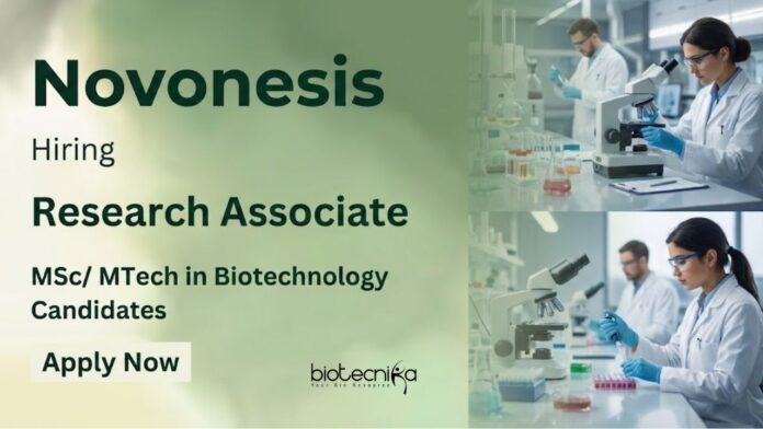 Novonesis Apply for Research Associate Jobs at Novonesis. Explore Biotech Jobs that Strengthen your Life Science Career in Bioenergy Research.