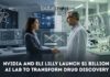 NVIDIA and Eli Lilly Launch $1 Billion AI Lab to Transform Drug Discovery Nvidia & Eli Lilly Partner on a $1B AI-powered Drug Discovery Lab, Combining Computing & Pharma Science to Speed Up Medicine Development.