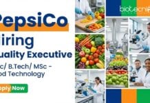 Food Tech Jobs at PepsiCo – Apply Now Apply for Quality Executive Jobs at PepsiCo. Ideal Food Tech Jobs for Professionals Seeking a Rewarding PepsiCo Career in Quality Assurance.