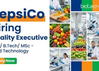 Food Tech Jobs at PepsiCo – Apply Now Apply for Quality Executive Jobs at PepsiCo. Ideal Food Tech Jobs for Professionals Seeking a Rewarding PepsiCo Career in Quality Assurance.