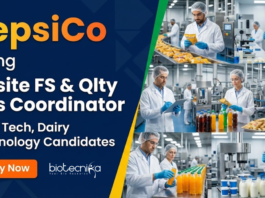 Apply for Onsite FS & Quality Ops Coordinator at PepsiCo Pune. Explore Food Tech Jobs, Dairy Technology Jobs, and Build your PepsiCo Career.
