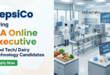 PepsiCo is Hiring – Apply Now for Food Tech Jobs Apply for Food Tech Jobs at Pepsico Career in Guwahati. QA Online Executive Role Open for Candidates Seeking QA Jobs in FMCG quality.