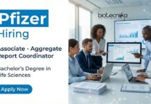 Pfizer is Hiring – Apply Now for Life Science Jobs Apply for Associate Aggregate Report Coordinator at Pfizer Chennai. Explore Life Science Jobs, and Grow Your Pfizer Career in Drug Safety.