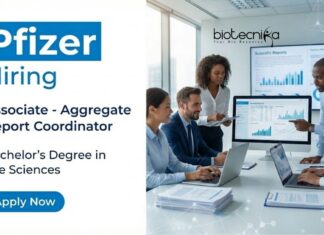 Pfizer is Hiring – Apply Now for Life Science Jobs Apply for Associate Aggregate Report Coordinator at Pfizer Chennai. Explore Life Science Jobs, and Grow Your Pfizer Career in Drug Safety.