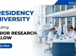 Apply for JRF Vacancy under Presidency University Recruitment. Work on DBT-Funded Life Science Research with Hands-On Lab & Field Experience.