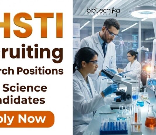 THSTI Recruitment 2026 announced for Life Science Research Jobs. Walk-in Interviews for Scientific, Technical & Project Posts. Apply now.