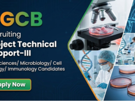 RGCB recruitment 2026 Offers Research Jobs for Candidates Seeking a Career in Life Science under an ICMR funded project in Kerala.