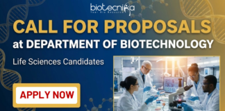 Call for Proposals at DBT, for the Himalayan Bio-resource Mission (NER). Focus on agriculture, medicinal plants, & microbes.