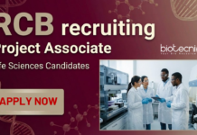 Project Associate Job at the Regional Centre for Biotechnology, Faridabad. Life Sciences Candidates, Apply Now.
