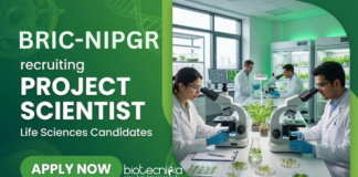 Scientist Job at BRIC-NIPGR, New Delhi. Life Sciences Candidates, Attend The Walk-in-Interview. Wheat Genomics project.