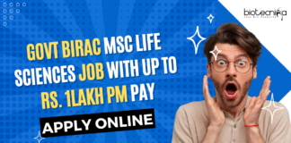 Govt Microbiology Jobs | Govt Genetics Jobs | Govt BIRAC Jobs | BIRAC Careers
