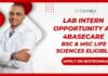 Lab Intern Jobs at 4BaseCare, Life Sciences Apply on Biotecnika