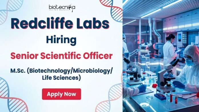 Redcliffe Apply for Life Science Jobs at Redcliffe Labs. Senior Scientific Officer role in Thane for Biotech professionals in quality compliance.