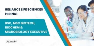 Reliance Life Sciences Walk-In 2026 | Biotech Jobs | Microbiology Jobs
