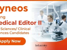 Apply for Medical Editor II at Syneos Health, a Hybrid Life Science Job Offering Career Growth in Medical Editing & QC Review