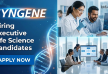 Executive Jobs at Syngene – Life Science Candidates Apply Now Apply for Executive Jobs at Syngene International. Build a Life Science Career in Bioanalytical Research with Syngene Careers in Bangalore.