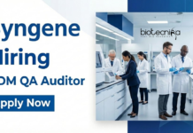 Clinical Data Management Jobs at Syngene – Apply Now Explore Clinical Data Management Jobs at Syngene. Apply for CDM QA Auditor Roles in Bangalore and Build a Strong Syngene Career in QA jobs.