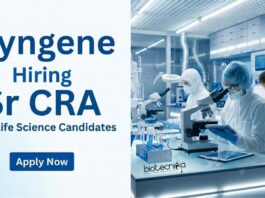 Apply for Clinical Research Associate Jobs at Syngene. Senior CRA Role Open for Life Science Jobs Professionals in Clinical Operations.