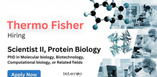 Apply for Scientist Jobs at Thermo Fisher Careers Bangalore. Protein Biology Role Open for PhD Candidates Seeking Life Science Jobs in R&D.