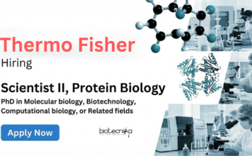 Scientist Jobs at Thermo Fisher Scientific – PhD Life Science Candidates Apply Now Apply for Scientist Jobs at Thermo Fisher Careers Bangalore. Protein Biology Role Open for PhD Candidates Seeking Life Science Jobs in R&D.