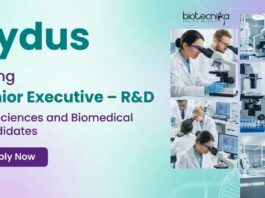 Apply for R&D Jobs in Surat at Zydus Medtech. Senior Executive Role Open for Life Science & Biomedical Candidates in Medical Devices.