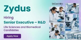 R&D Jobs at Zydus Medtech – Life Science Candidates Apply Online Apply for R&D Jobs in Surat at Zydus Medtech. Senior Executive Role Open for Life Science & Biomedical Candidates in Medical Devices.