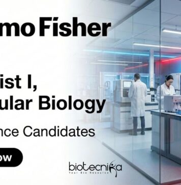 Scientist Jobs at Thermo Fisher Scientific – Freshers Life Science Candidates Apply Now Apply for Scientist Jobs at Thermo Fisher Scientific. Explore Scientist I Molecular Biology Roles and Build a Career in Life Science Jobs.