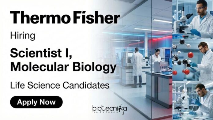 Thermo Fisher (5) Apply for Scientist Jobs at Thermo Fisher Scientific. Explore Scientist I Molecular Biology Roles and Build a Career in Life Science Jobs.