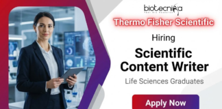 Scientific Content Writer Job at Thermo Fisher Scientific life science careers banner