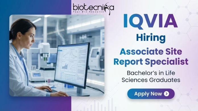 IQVIA Specialist Jobs at IQVIA for clinical research professionals in India