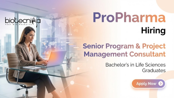 ProPharma Project Management Jobs at ProPharma Careers in life science consulting