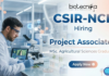 CSIR-NCL Project Associate-I Recruitment 2026 | Agricultural Sciences Jobs CSIR NCL Project Associate Jobs 2026 recruitment notification Pune
