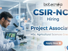 CSIR NCL Project Associate Jobs 2026 recruitment notification Pune