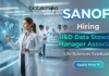 Associate Jobs at Sanofi | R&D Data Steward Role | Life Science Jobs Associate Jobs at Sanofi for Life Science Jobs in R&D Data Stewardship