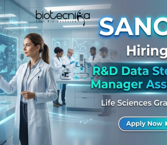 Associate Jobs at Sanofi for Life Science Jobs in R&D Data Stewardship