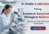 Freshers Research Associate Jobs at Dr. Reddy’s Laboratories – Life Science Jobs | Apply Now Research Associate Jobs at Dr. Reddy’s Laboratories Careers for Life Science graduates