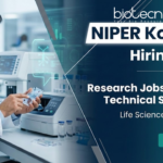 Research jobs at NIPER Kolkata for Project Technical Support-II biotechnology vacancy