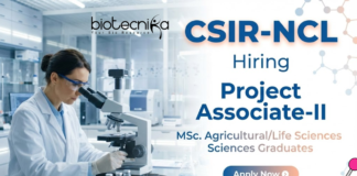 Research jobs at CSIR NCL Pune Project Associate-II process optimization vacancy