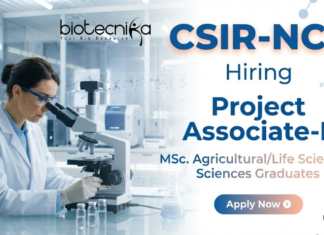 CSIR-NCL Project Associate-II Recruitment For Process Optimization | Agricultural Sciences Jobs Research jobs at CSIR NCL Pune Project Associate-II process optimization vacancy