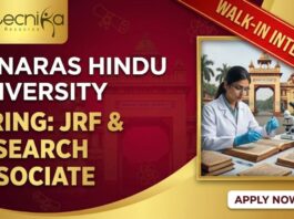 Life Science Research Job at Banaras Hindu University | Apply Now for the Walk-In Interview