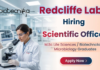Scientific Officer Jobs at Redcliffe Labs | Life Science Jobs | Apply Now Scientific Officer Life Science Jobs at Redcliffe Labs Noida