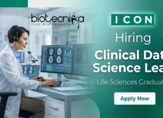 Life Science Jobs at ICON Careers for Clinical Data Science Lead role | Apply Now Life Science Jobs at ICON Careers for Clinical Research Jobs as Clinical Data Science Lead