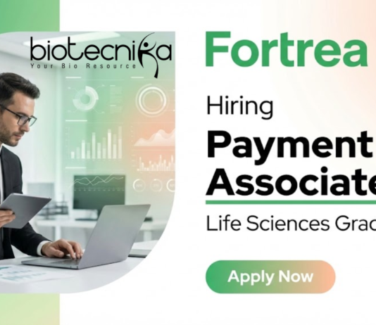 Payment Associate Jobs at Fortrea – Life Science Jobs | Apply Now Payment Associate Jobs Life Science Jobs at Fortrea Bangalore