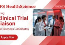 Clinical Trial Job at TFS HealthScience. Life Sciences Candidates, Apply Now For Clinical Trial Liaison Role.
