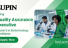 Quality Assurance Job at Lupin. Master's in Biotechnology Candidates, Apply Now For Quality Assurance Executive Role in Pune.