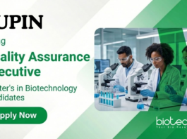 Quality Assurance Job at Lupin. Master's in Biotechnology Candidates, Apply Now For Quality Assurance Executive Role in Pune.
